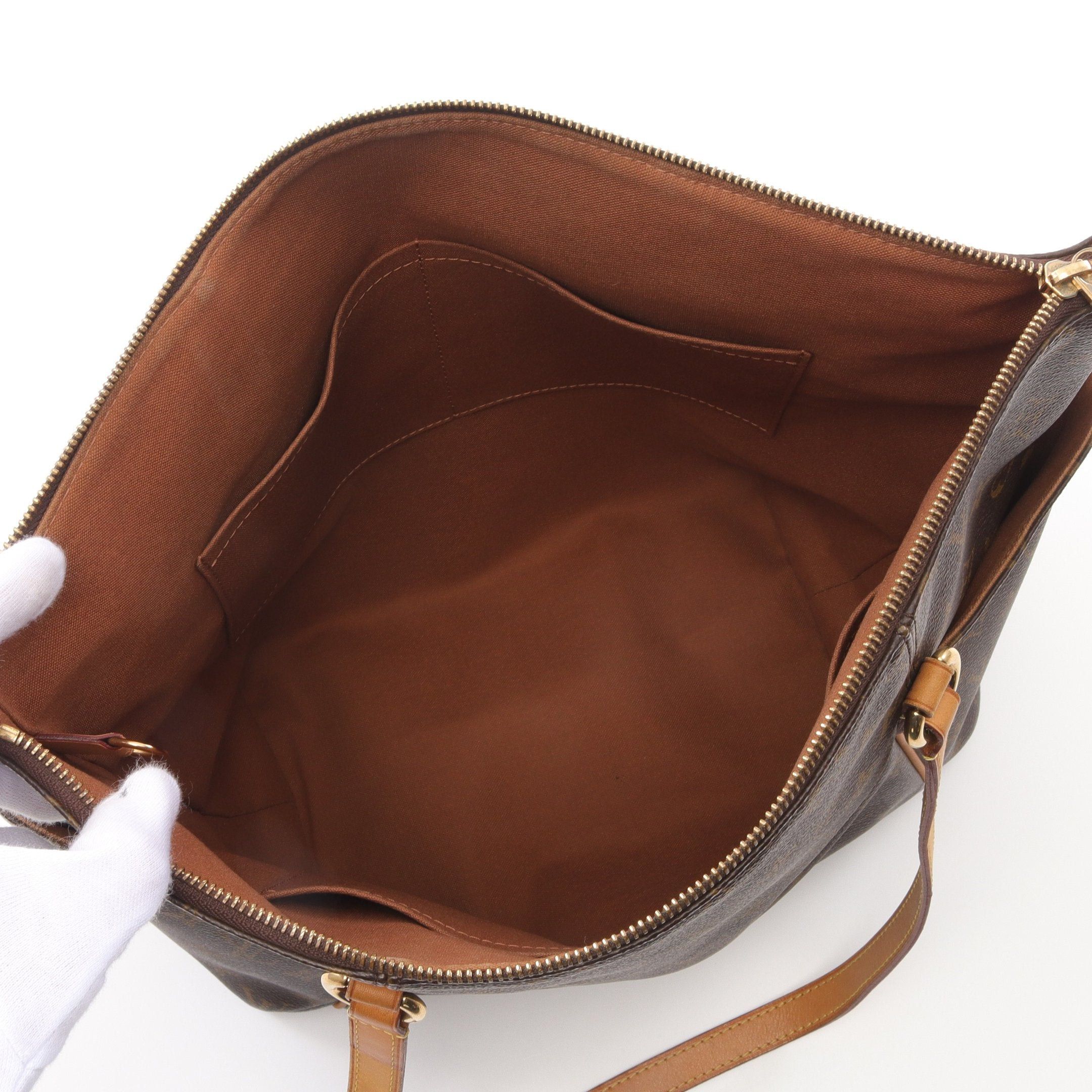 Louis Vuitton Louis Vuitton Totally Mm Monogram Shoulder Bag Tote Leather Brown Size ONE SIZE - 3 Thumbnail