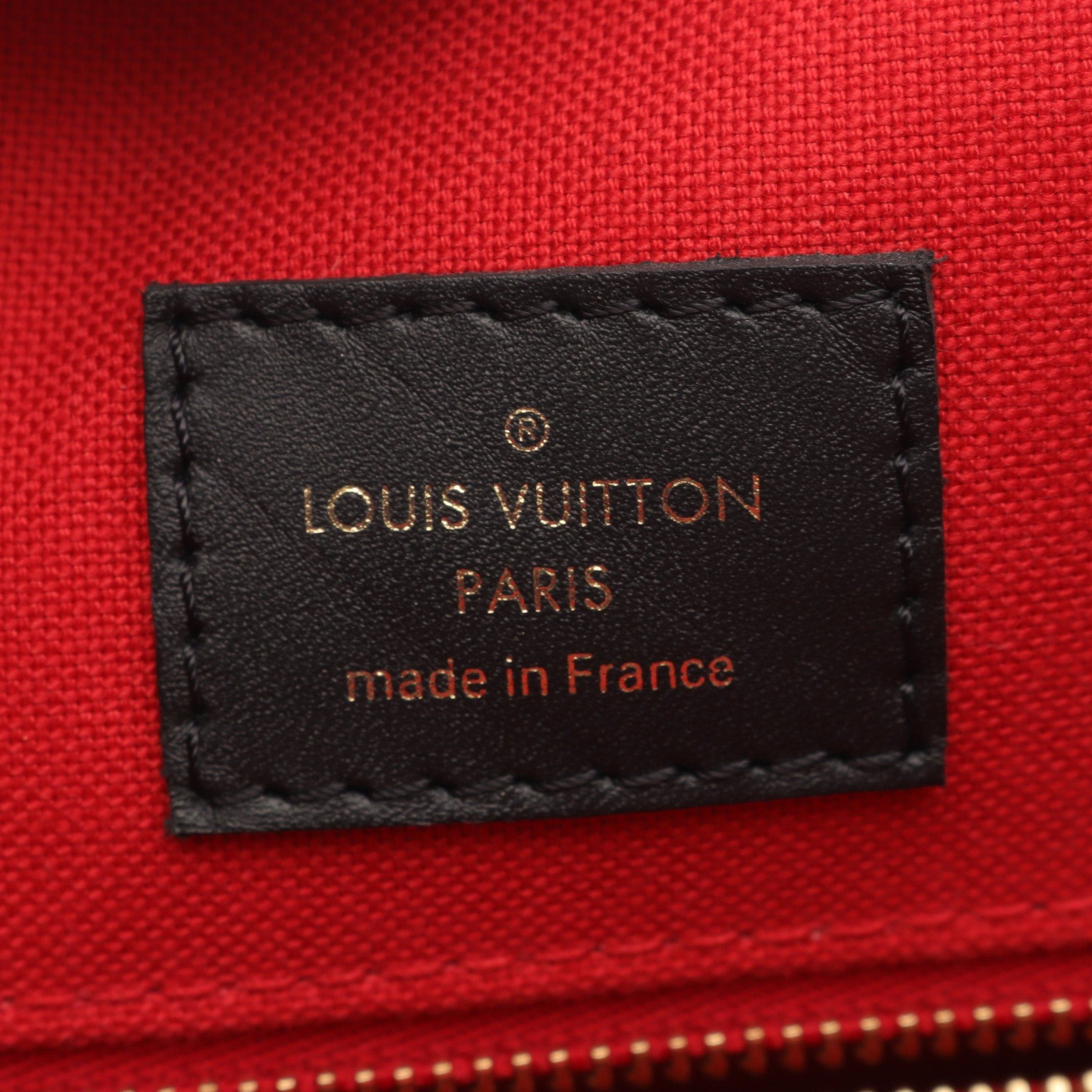Louis Vuitton Louis Vuitton On-The-Go Mm Monogram Giant Reverse Shoulder Bag Tote Leather Brown Beige Size ONE SIZE - 4 Thumbnail