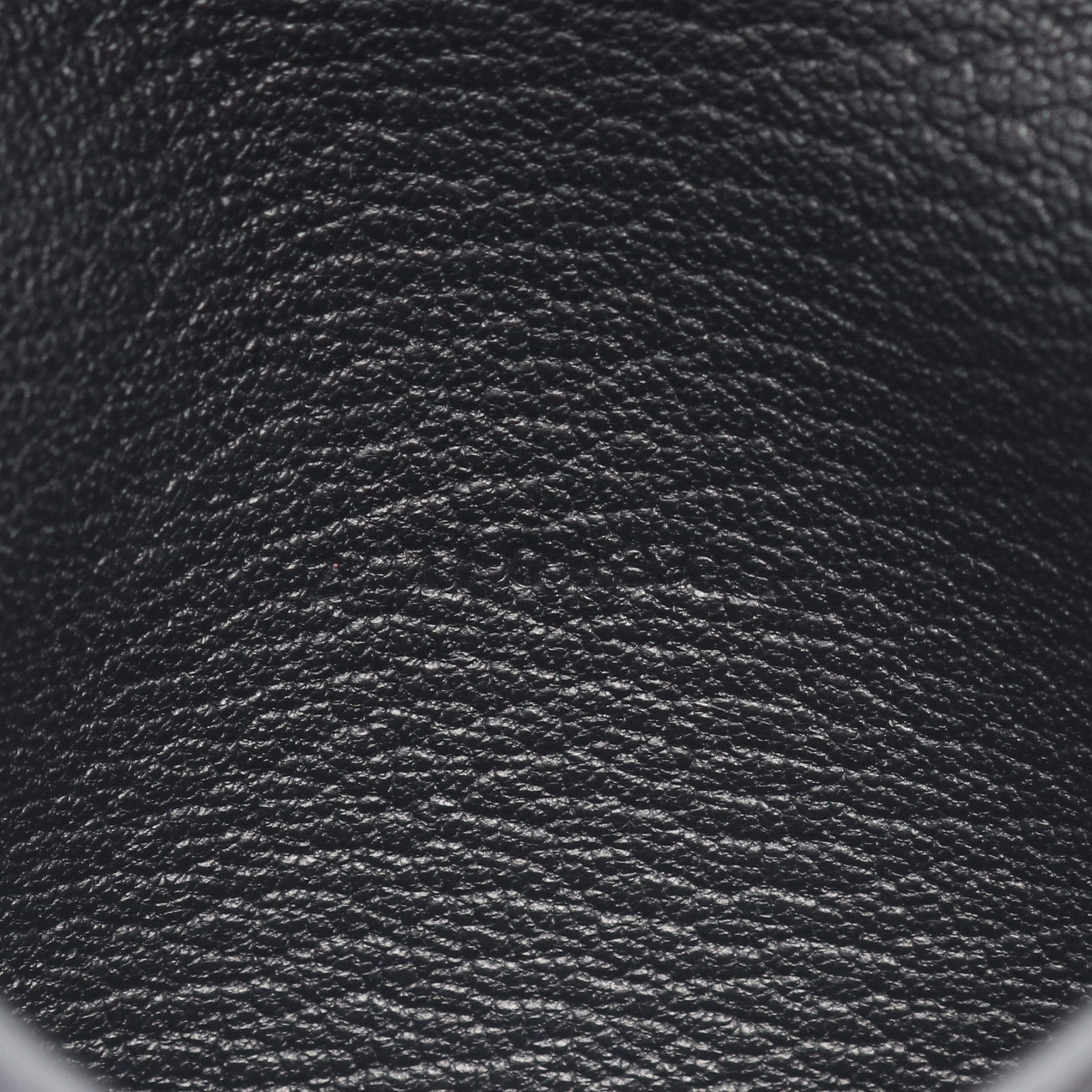 Hermes Hermes Bearn Compact Black Bi-Fold Wallet Chevre Silver Hardware Z Stamp Size ONE SIZE - 5 Thumbnail