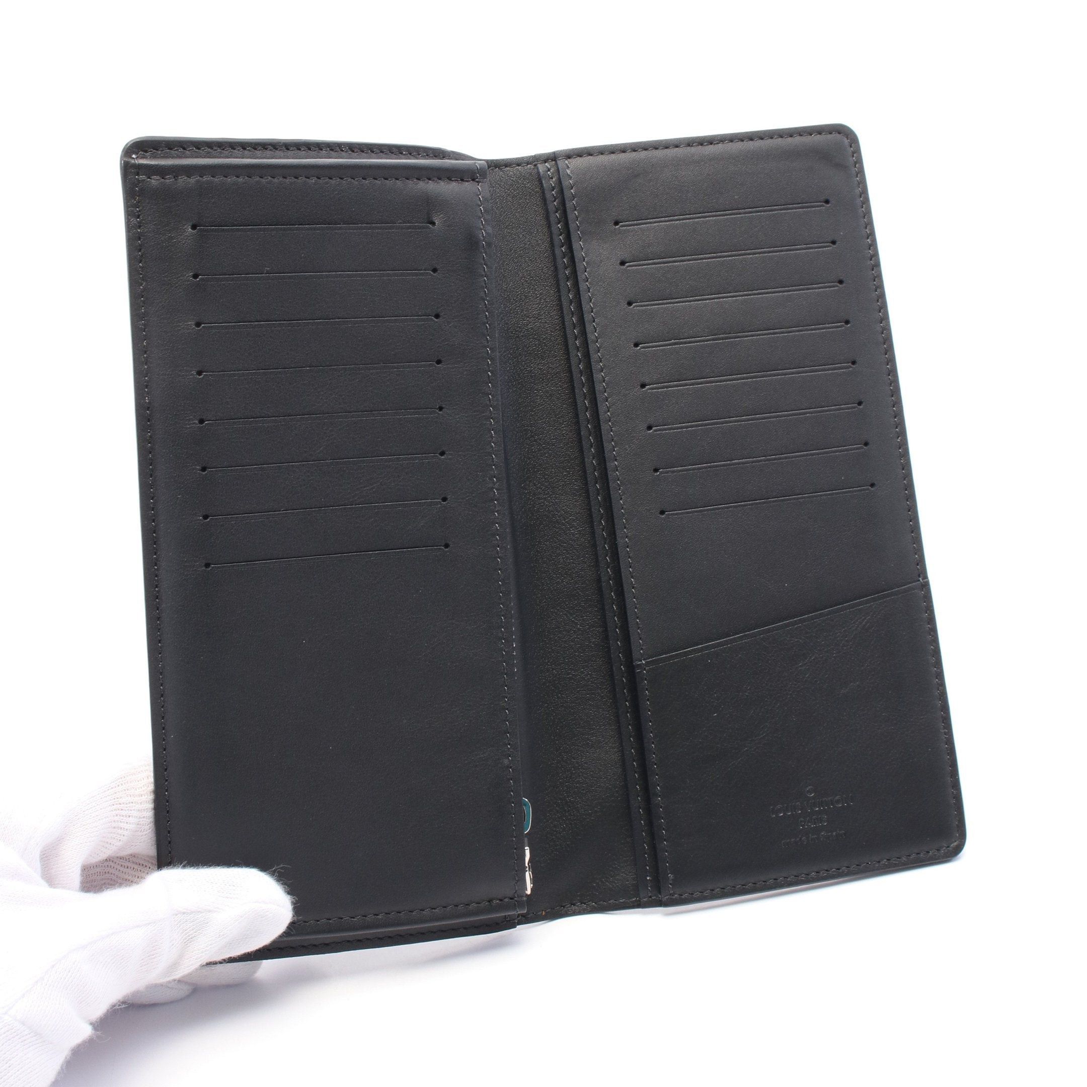 Louis Vuitton Louis Vuitton Portefeuil Brother Damier Cobalt Bi-Fold Long Wallet Leather Navy Size ONE SIZE - 3 Thumbnail