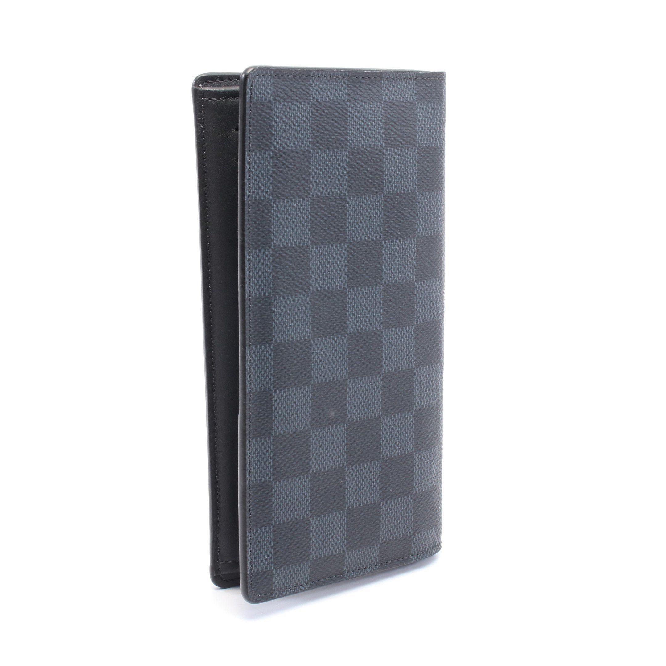 Louis Vuitton Louis Vuitton Portefeuil Brother Damier Cobalt Bi-Fold Long Wallet Leather Navy Size ONE SIZE - 2 Thumbnail