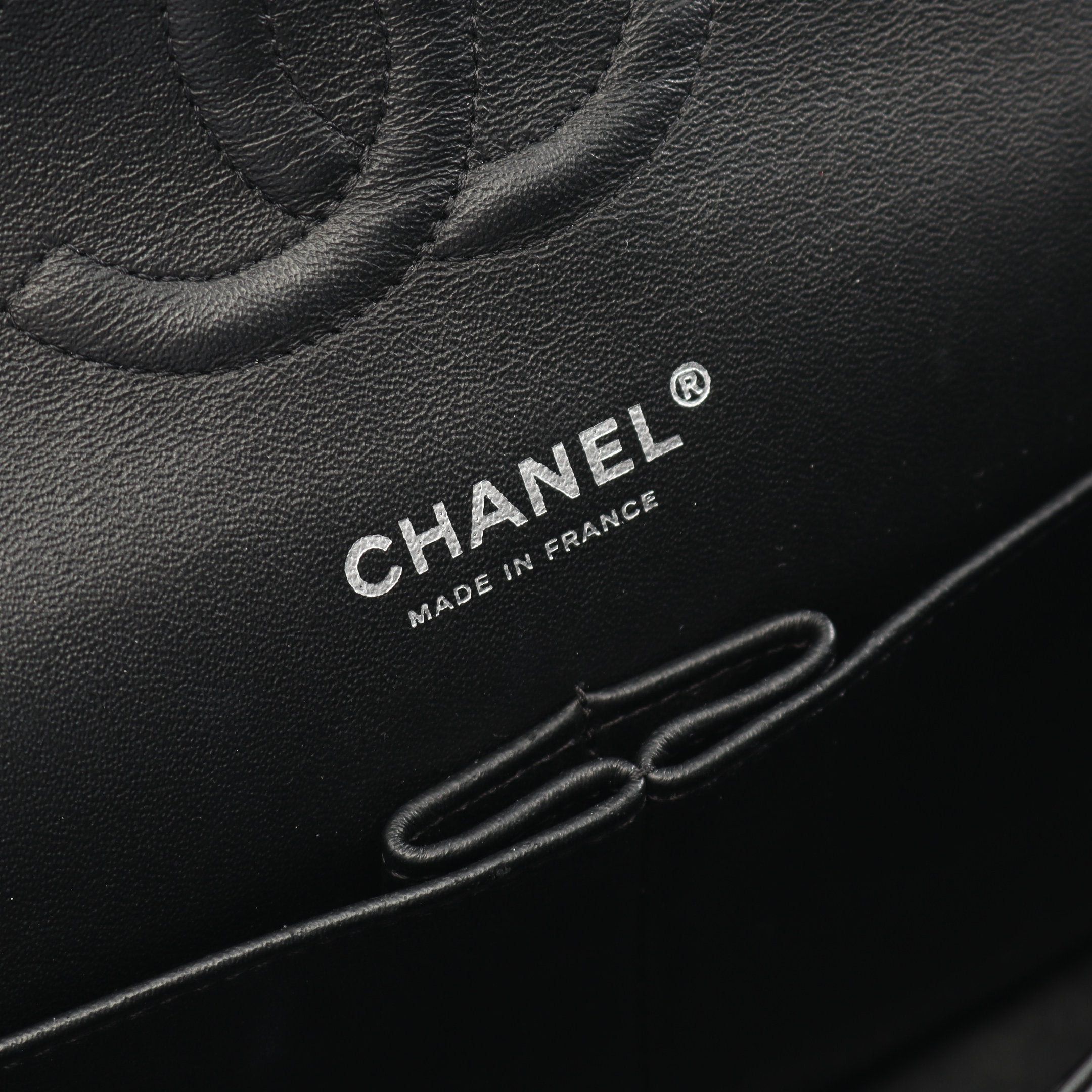 Chanel Chanel Airline Matelasse Double Flap Chain Shoulder Bag Leather Black Silver Hardware Size ONE SIZE - 4 Thumbnail