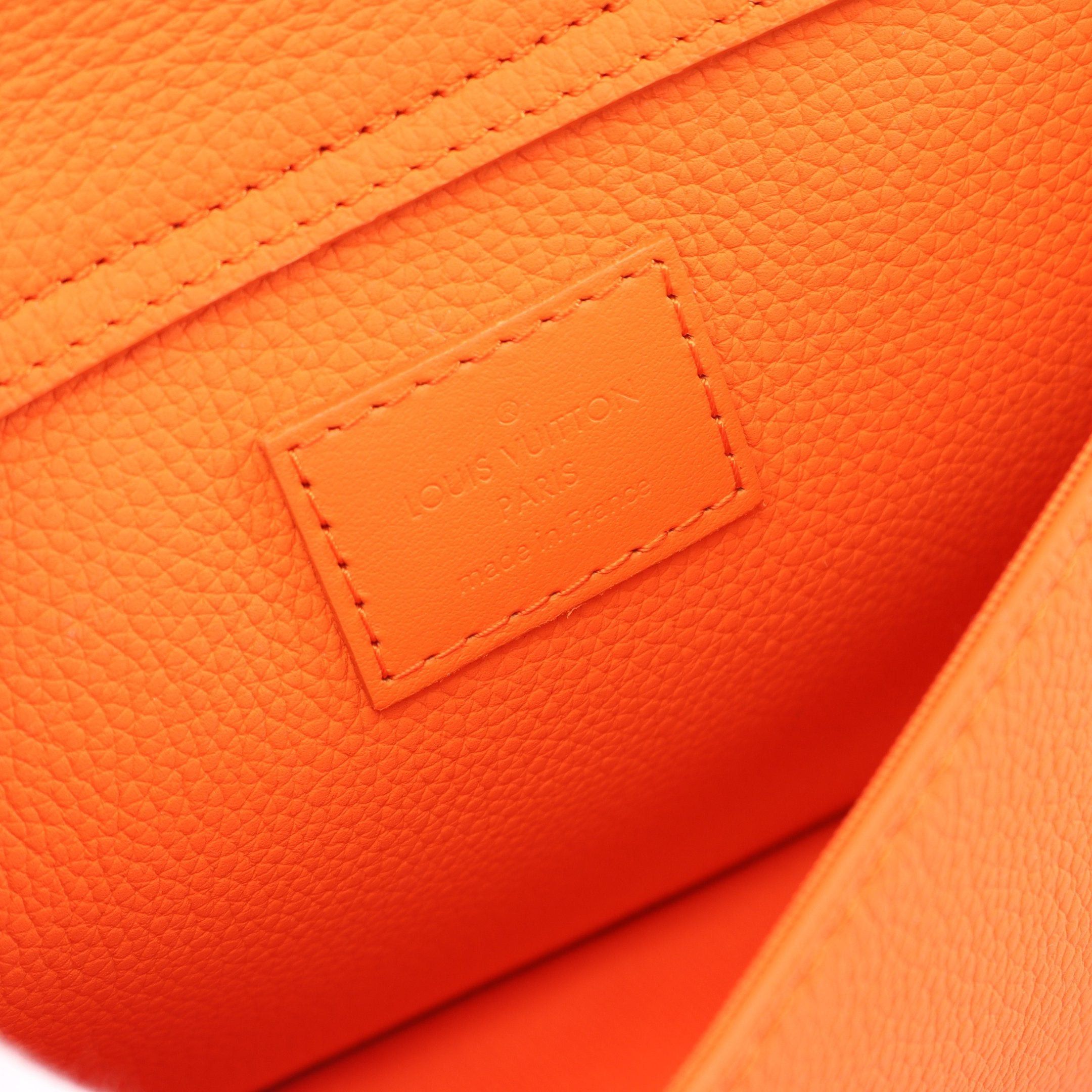 Louis Vuitton Louis Vuitton Bum Bag Nv Aerogram Volcano Orange Body Waist Leather Size ONE SIZE - 5 Thumbnail