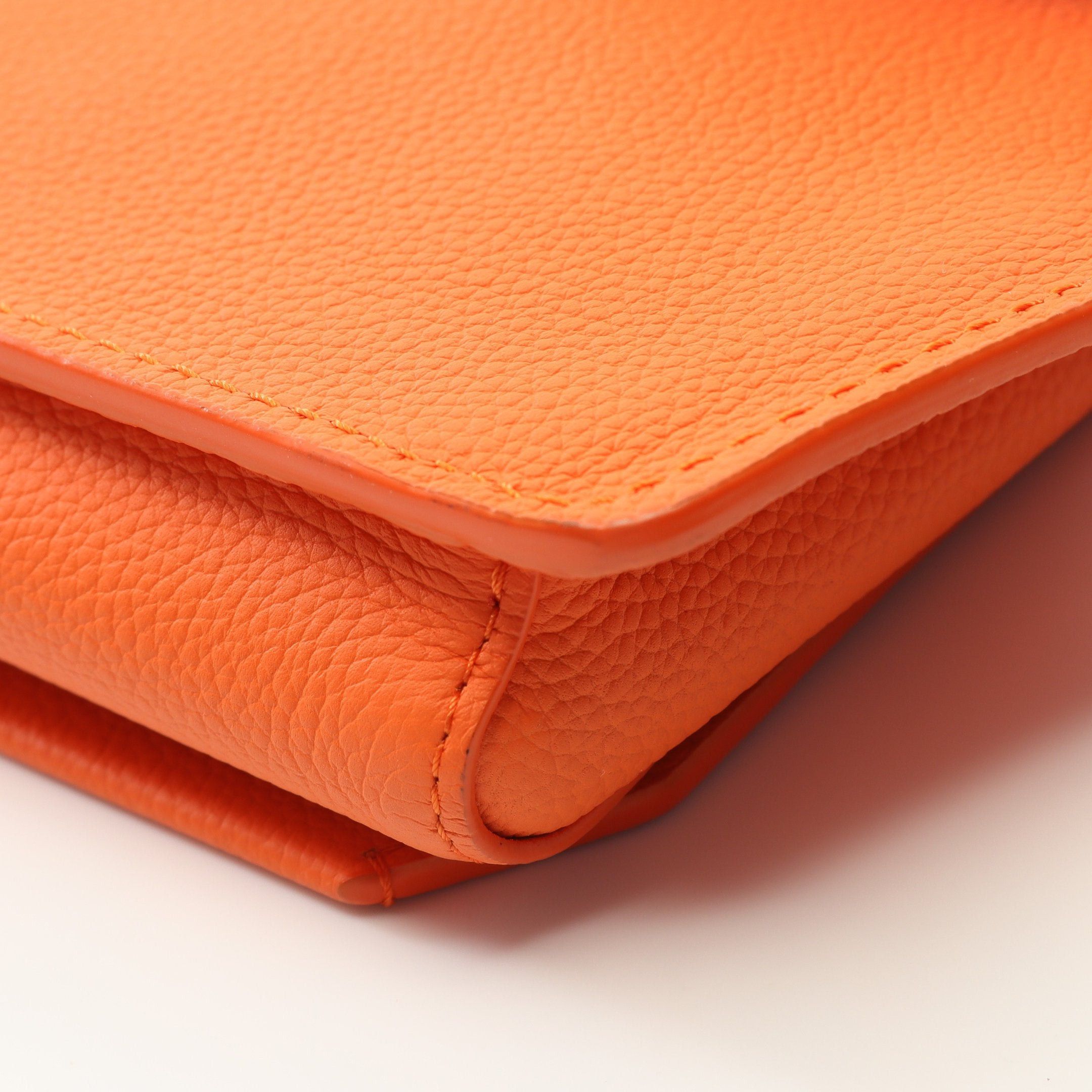 Louis Vuitton Louis Vuitton Bum Bag Nv Aerogram Volcano Orange Body Waist Leather Size ONE SIZE - 8 Thumbnail