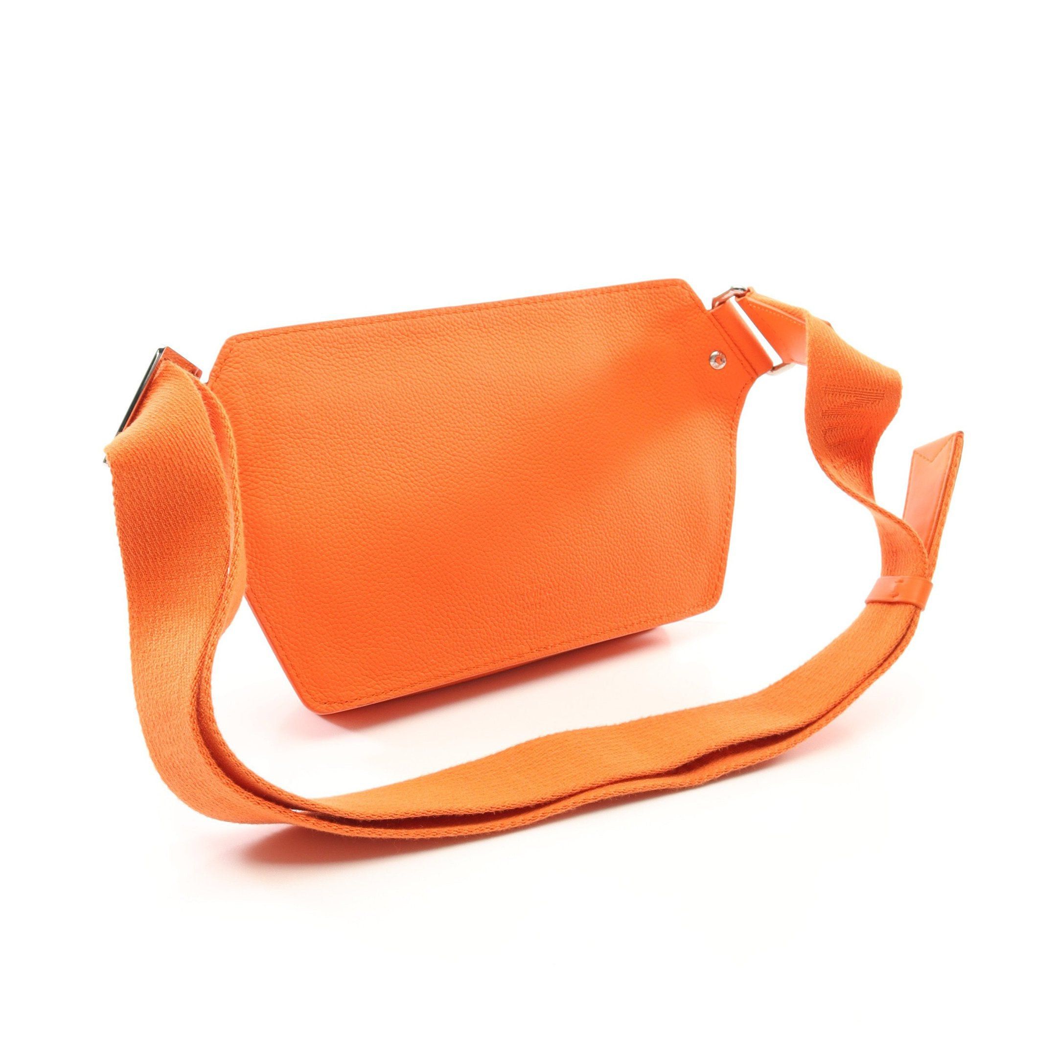 Louis Vuitton Louis Vuitton Bum Bag Nv Aerogram Volcano Orange Body Waist Leather Size ONE SIZE - 2 Thumbnail