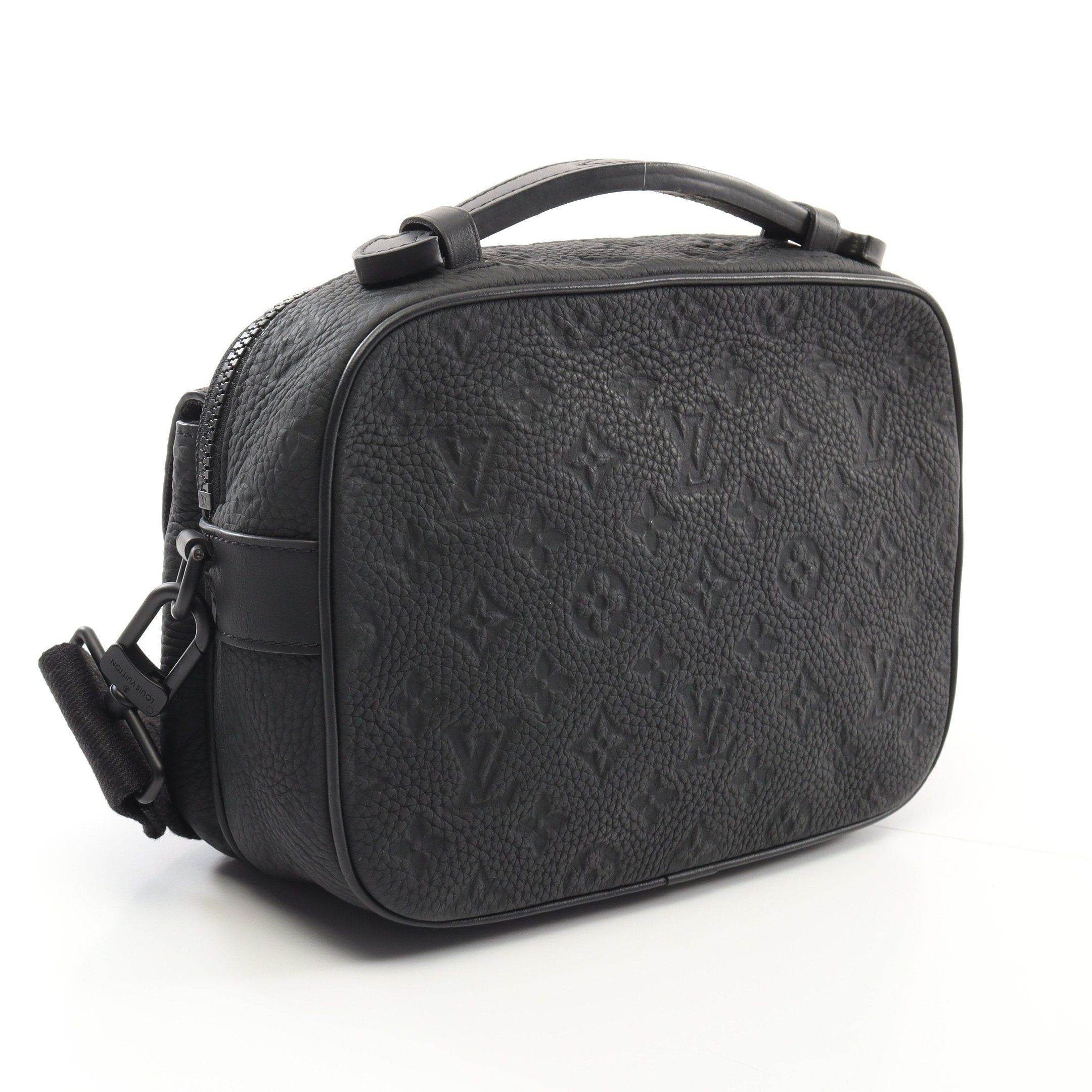 Louis Vuitton Louis Vuitton S-Lock Messenger Monogram Handbag Leather Black Size ONE SIZE - 2 Thumbnail