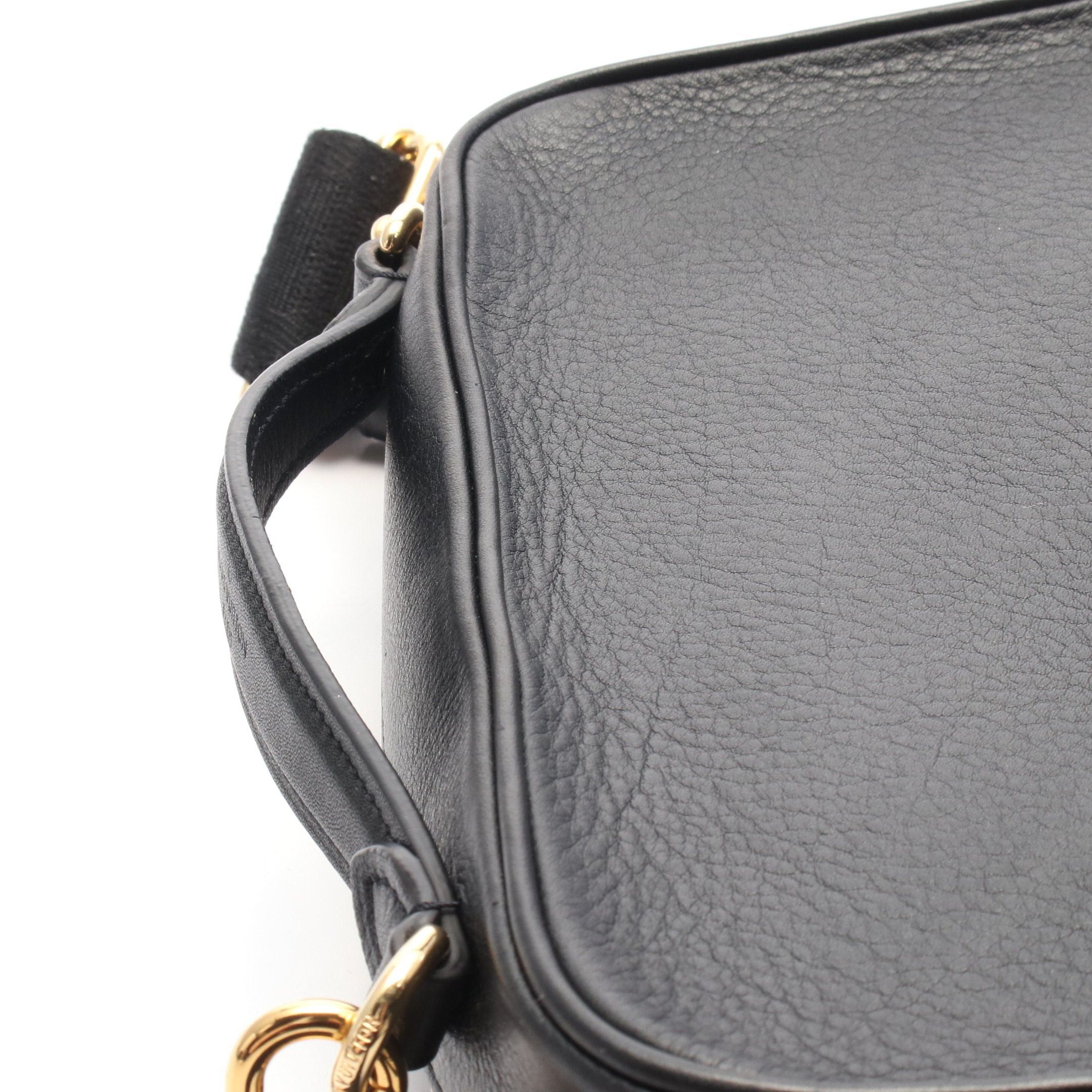 Louis Vuitton Louis Vuitton Utility Crossbody Shoulder Bag Leather Black Size ONE SIZE - 5 Thumbnail