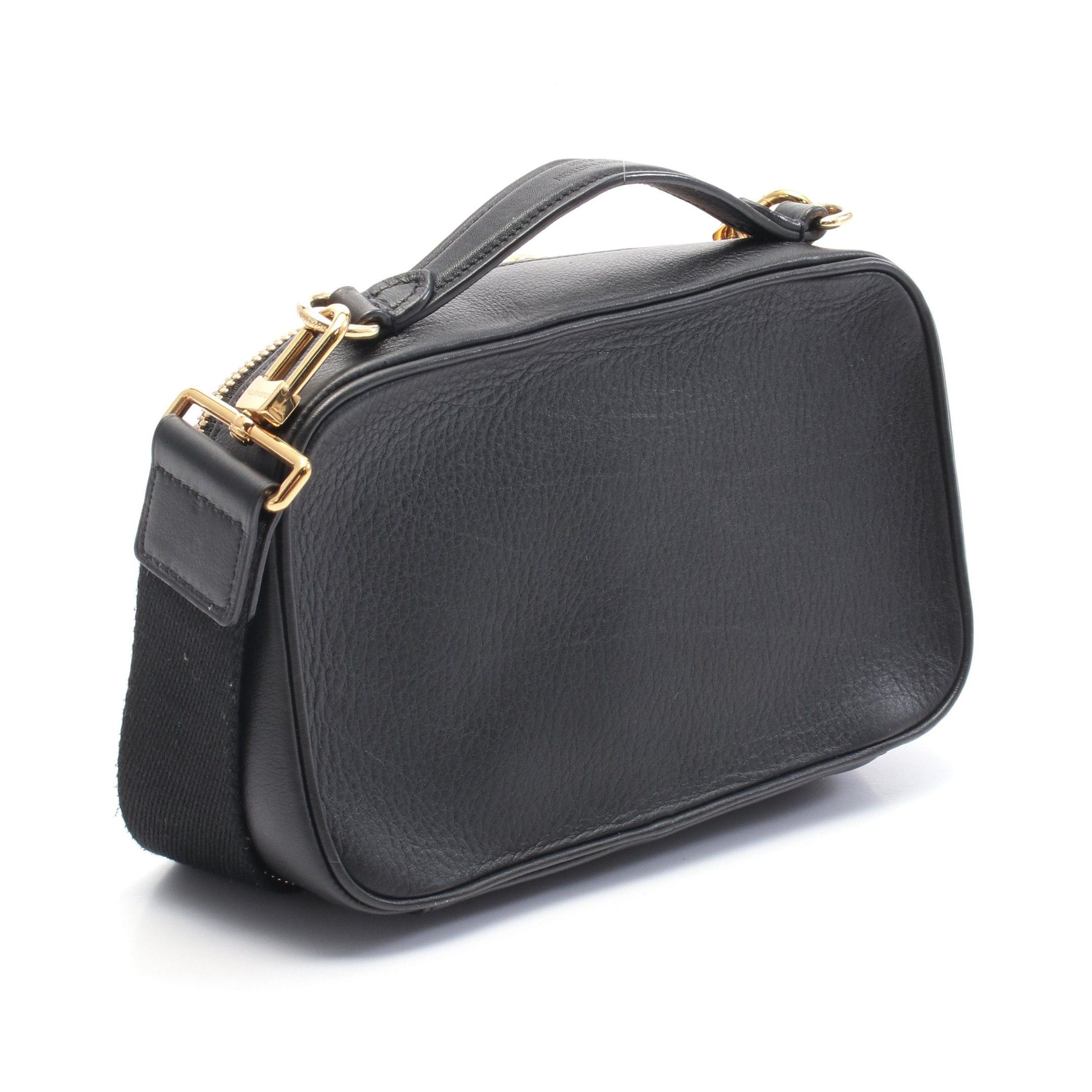 Louis Vuitton Louis Vuitton Utility Crossbody Shoulder Bag Leather Black Size ONE SIZE - 2 Thumbnail