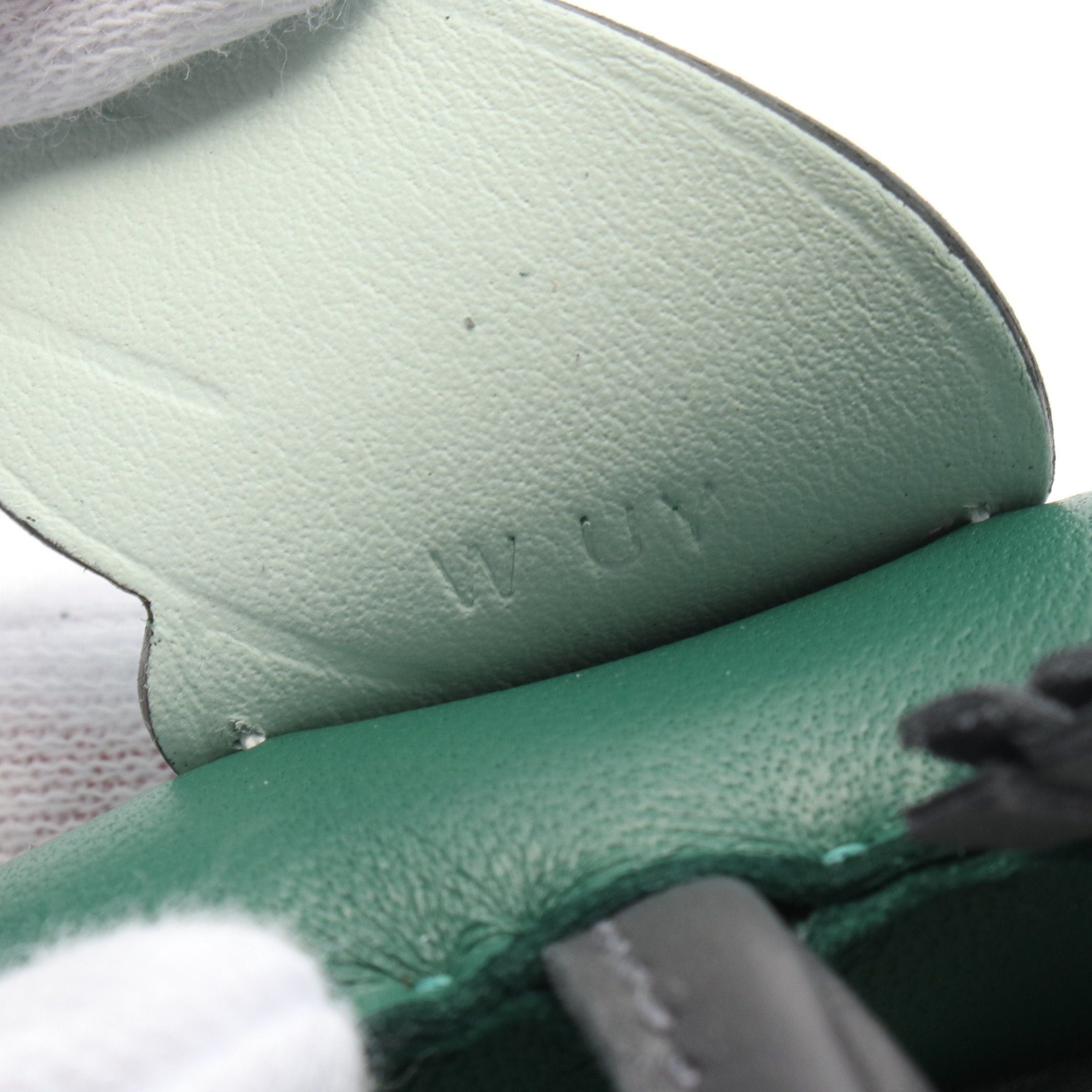 Hermes Hermes Rodeo Pegasus Pm Vert Moyan Ardoise Peppermint Bag Charm Aagneau Dark Green Gray Light Double Engraved Size ONE SIZE - 4 Thumbnail