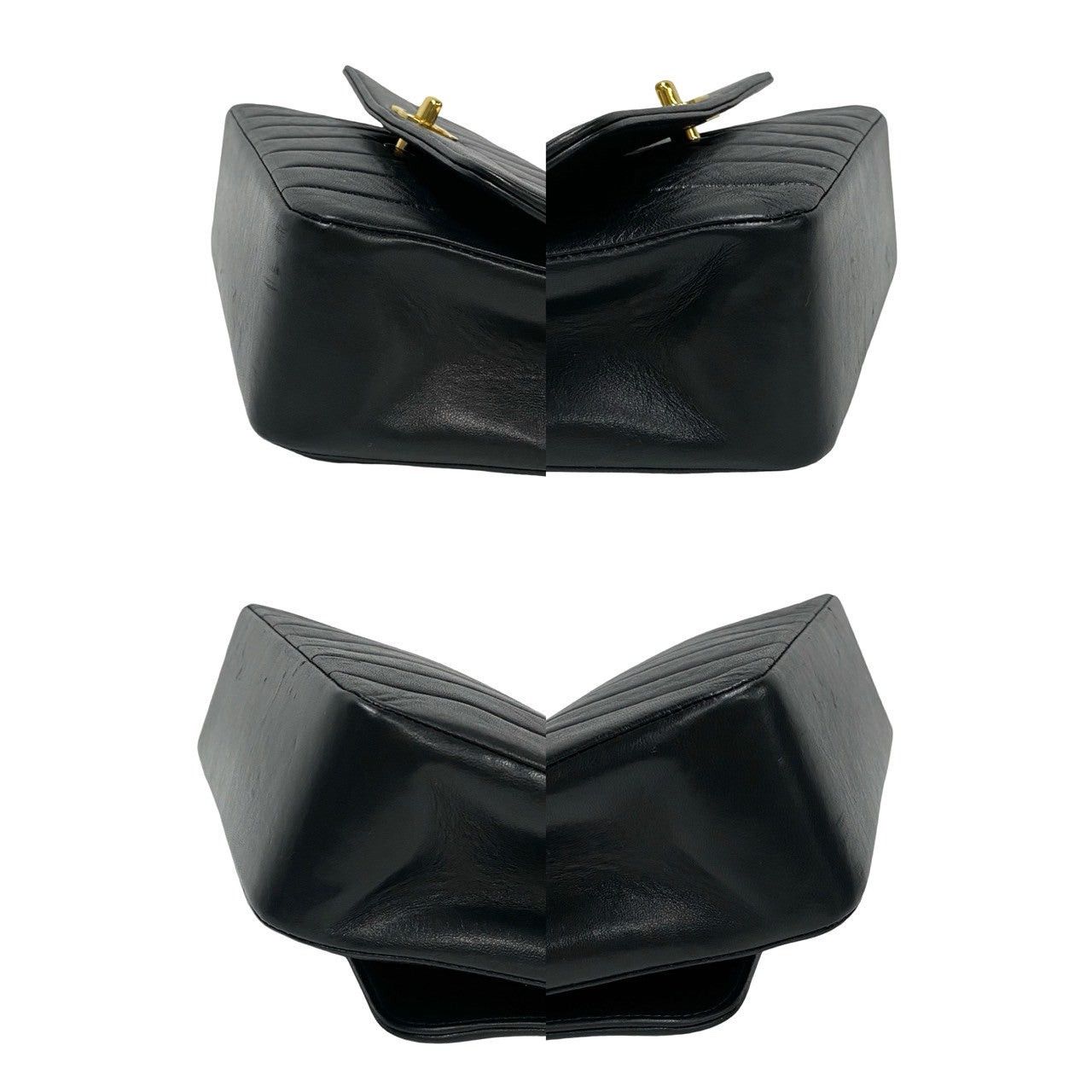 Chanel Chanel Shoulder Bag Black Leather Size ONE SIZE - 6 Thumbnail