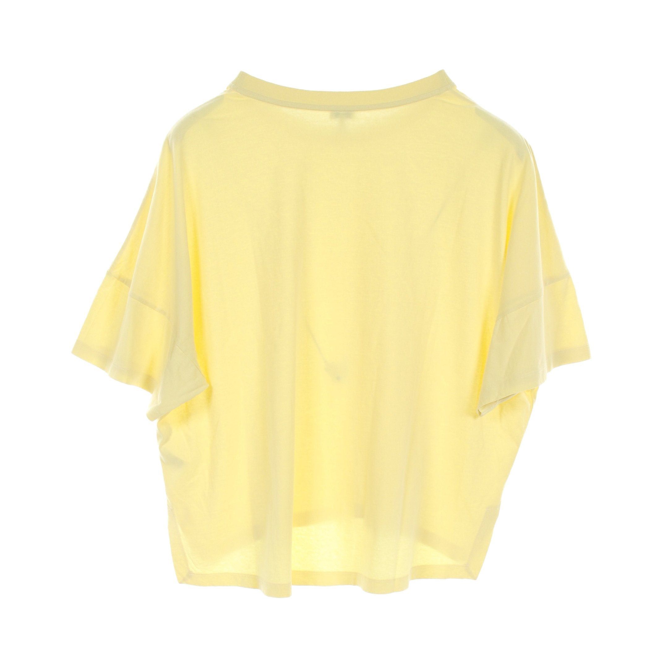 Loewe Loewe Anagram Oversize T-Shirt Crew Neck Cotton Light Yellow Size ONE SIZE - 2 Thumbnail
