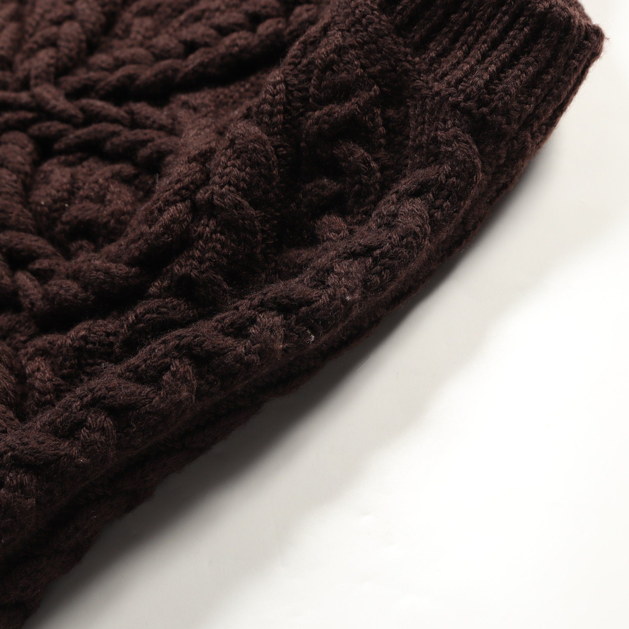 Loewe Loewe Anagram Knit Vest Crew Neck Wool Dark Brown Size ONE SIZE - 8 Thumbnail