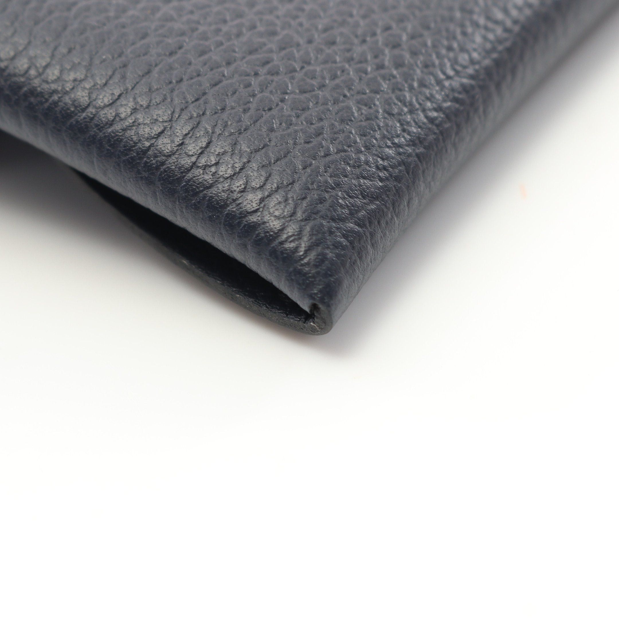 Hermes Hermes Bastia Bleu Nui Coin Purse Evercolor Navy Silver Hardware B Stamp Size ONE SIZE - 6 Thumbnail