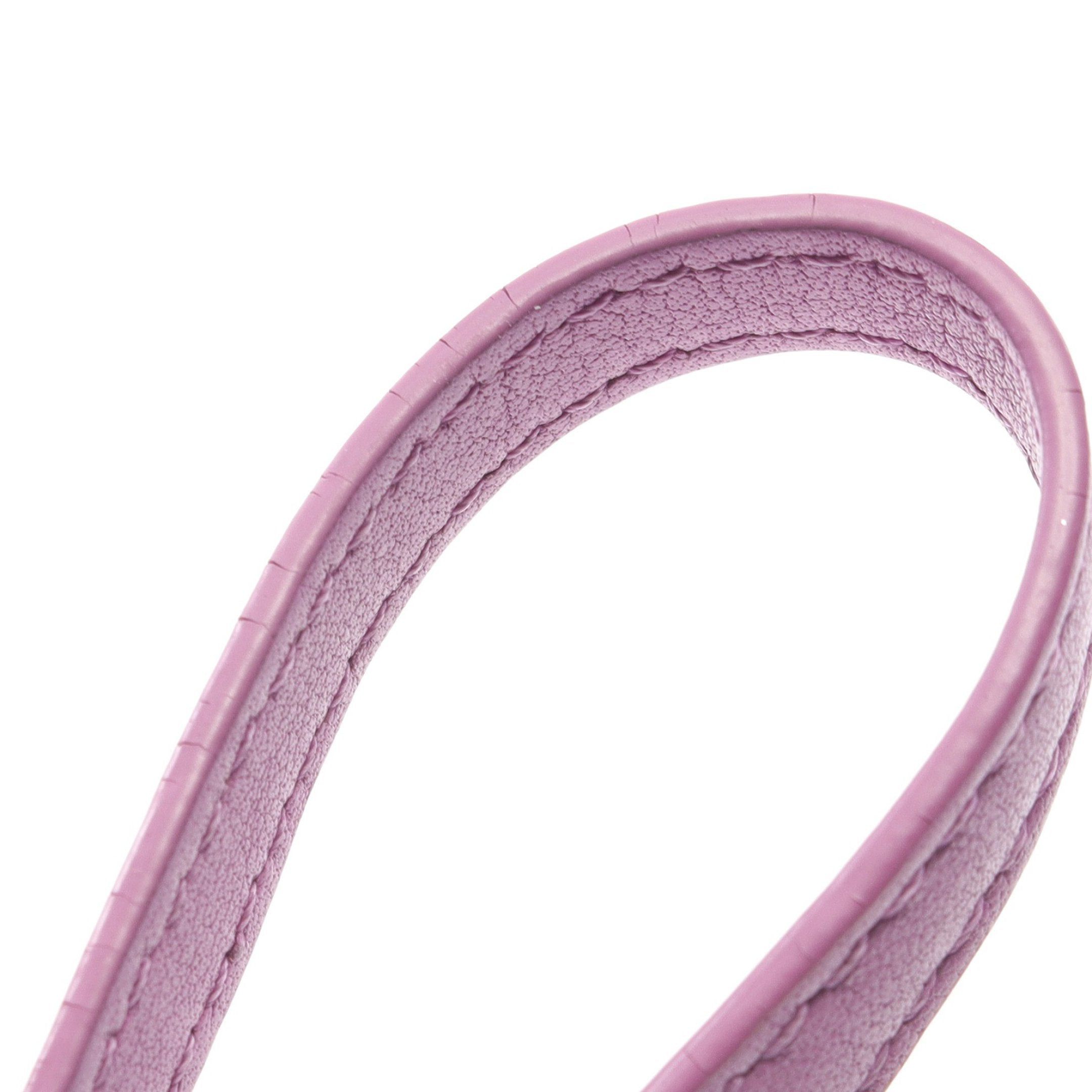 Loewe Loewe Anagram Inflated Pocket Shoulder Bag Rubber Canvas Leather Purple Size ONE SIZE - 8 Thumbnail