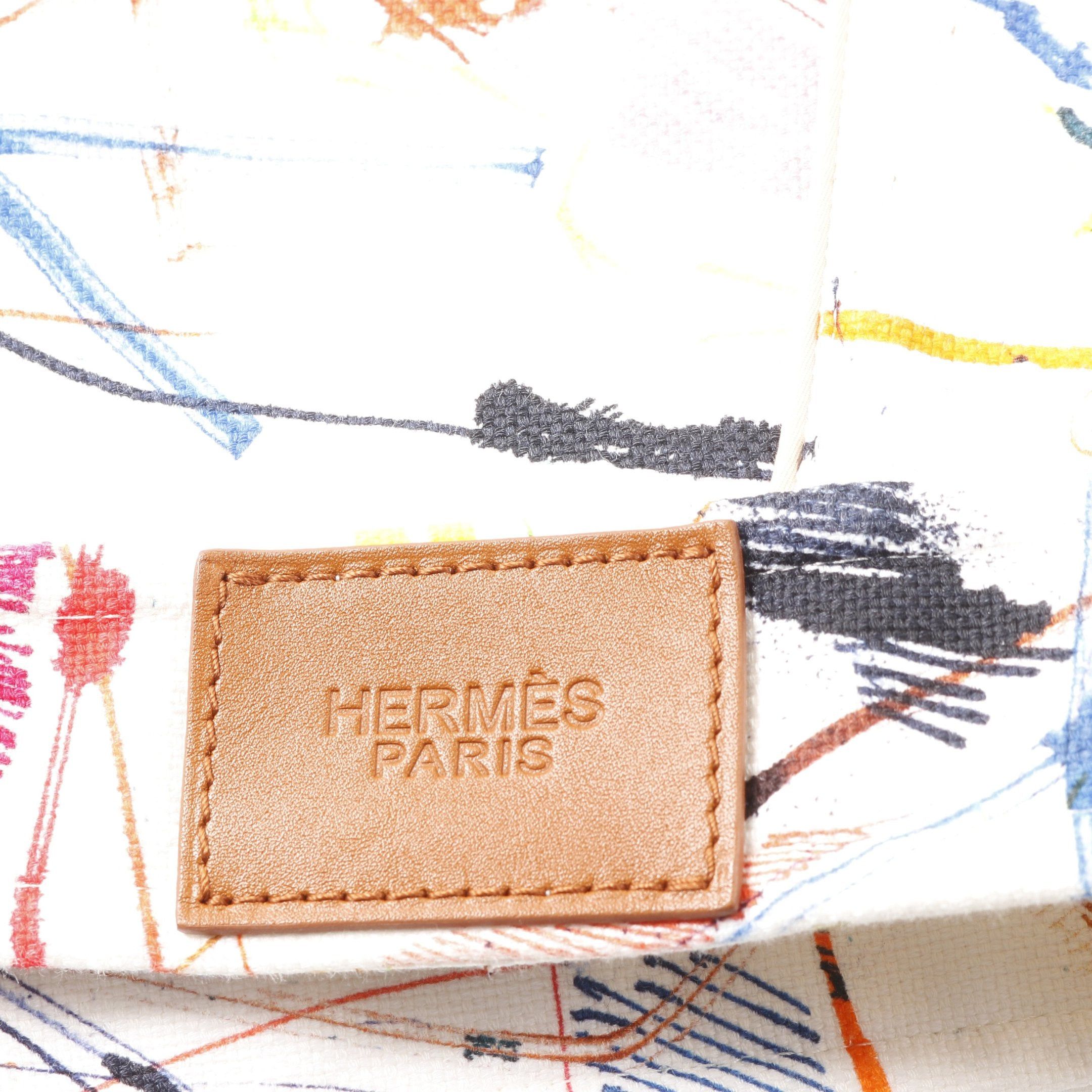 Hermes Hermes Chevaloscope Jacket Cotton White Multicolor Size ONE SIZE - 8 Thumbnail