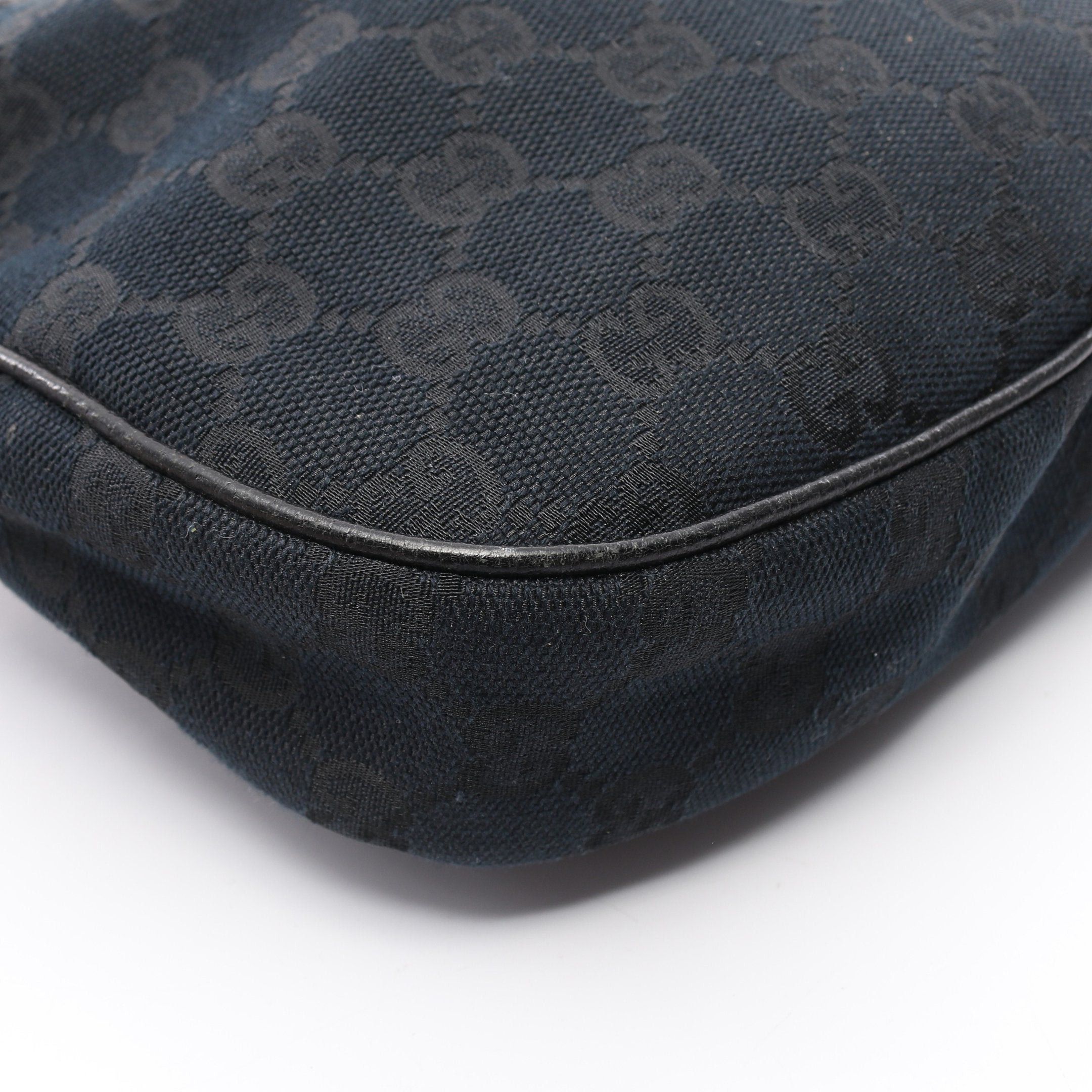 Gucci Gucci Gg Canvas One Shoulder Bag Leather Black Size ONE SIZE - 5 Thumbnail