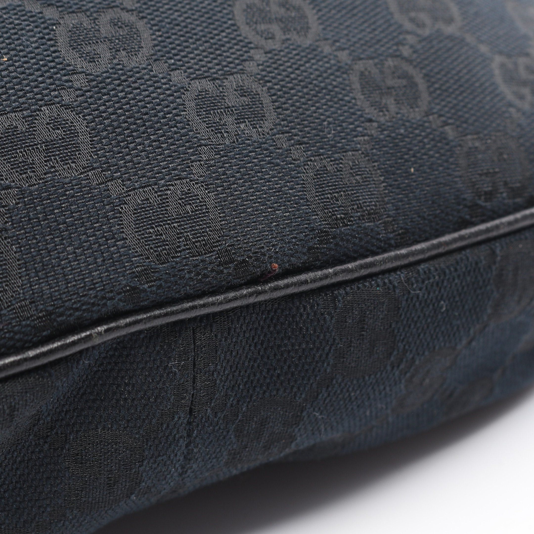 Gucci Gucci Gg Canvas One Shoulder Bag Leather Black Size ONE SIZE - 9 Thumbnail