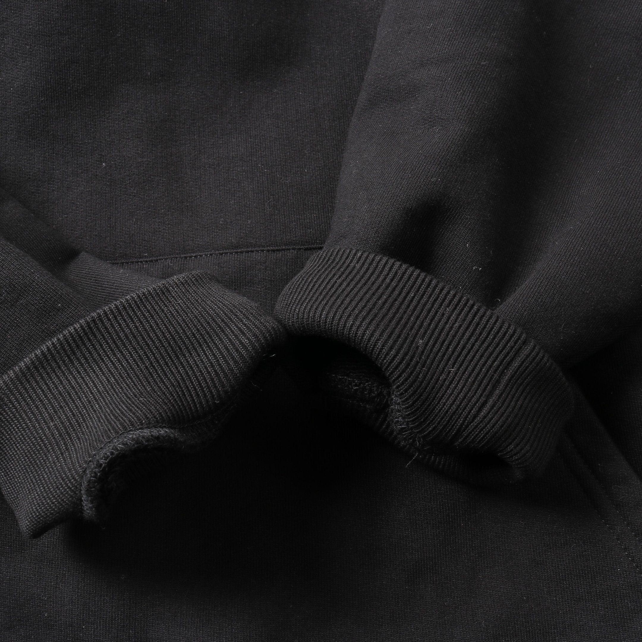 Balenciaga Balenciaga Back Logo Pullover Hoodie Cotton Black Size ONE SIZE - 7 Thumbnail
