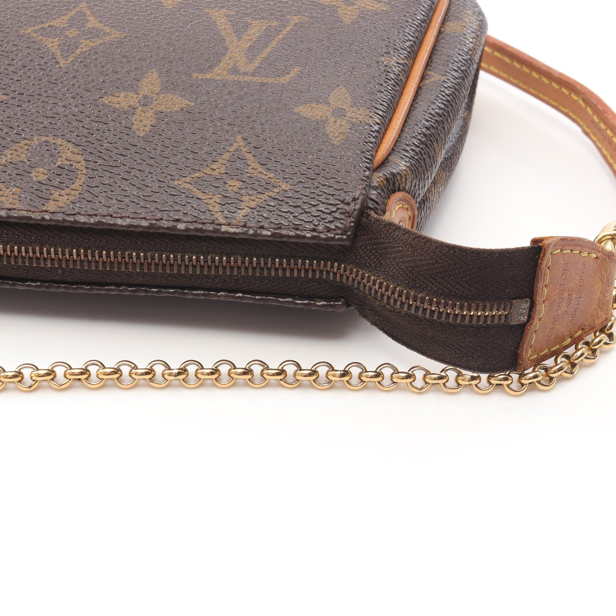 Louis Vuitton Louis Vuitton Eva Monogram Chain Shoulder Bag Leather Brown Size ONE SIZE - 11 Thumbnail