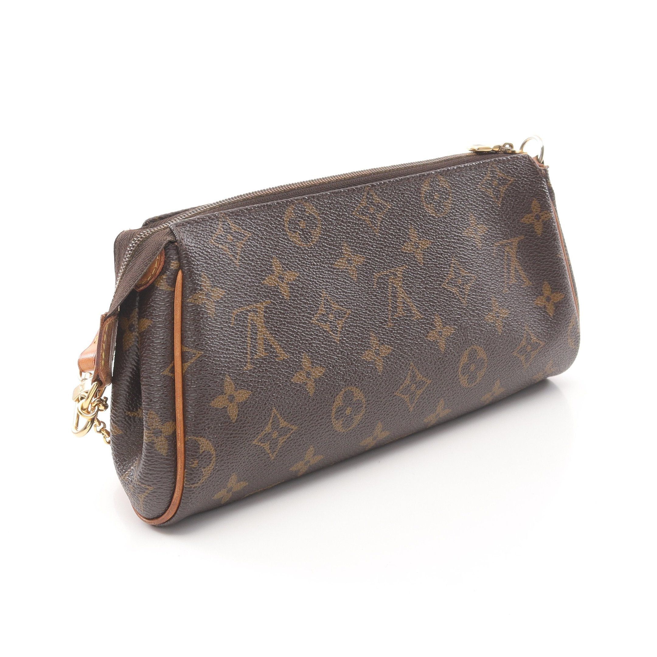 Louis Vuitton Louis Vuitton Eva Monogram Chain Shoulder Bag Leather Brown Size ONE SIZE - 2 Thumbnail