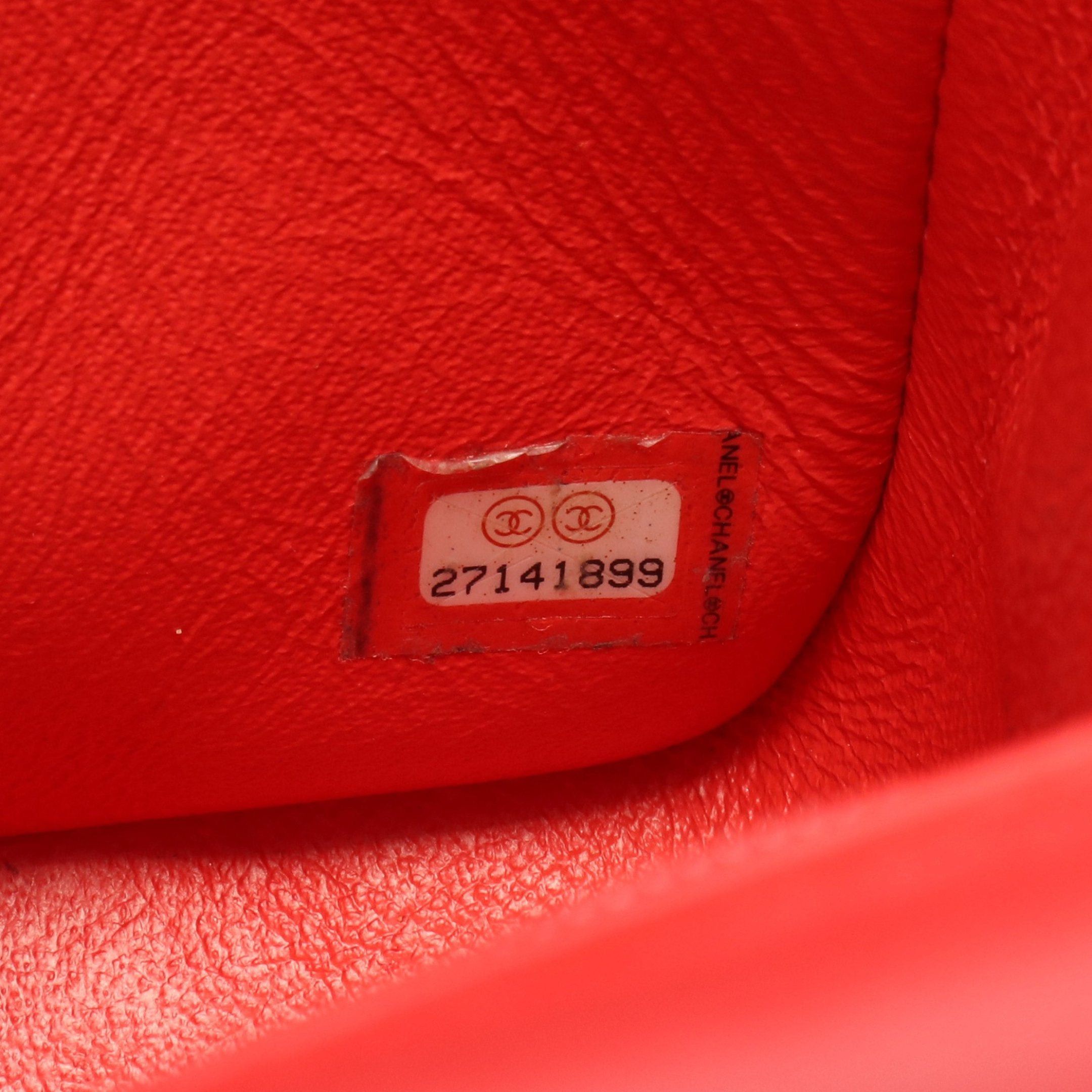 Chanel Chanel Mini Matelasse Chain Shoulder Bag Leather Red Silver Hardware Size ONE SIZE - 5 Thumbnail