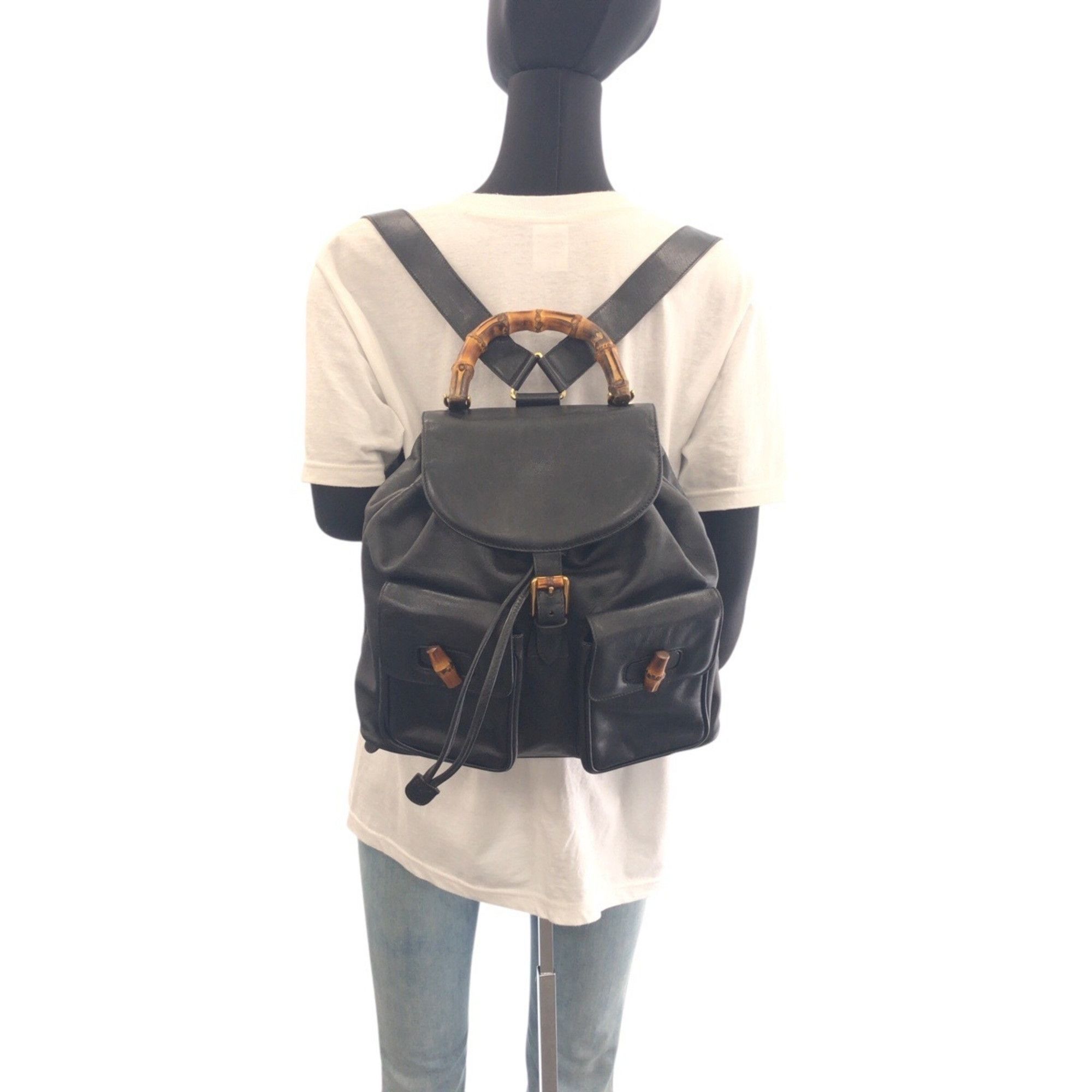 Gucci Gucci Bamboo backpack Size ONE SIZE - 9 Thumbnail