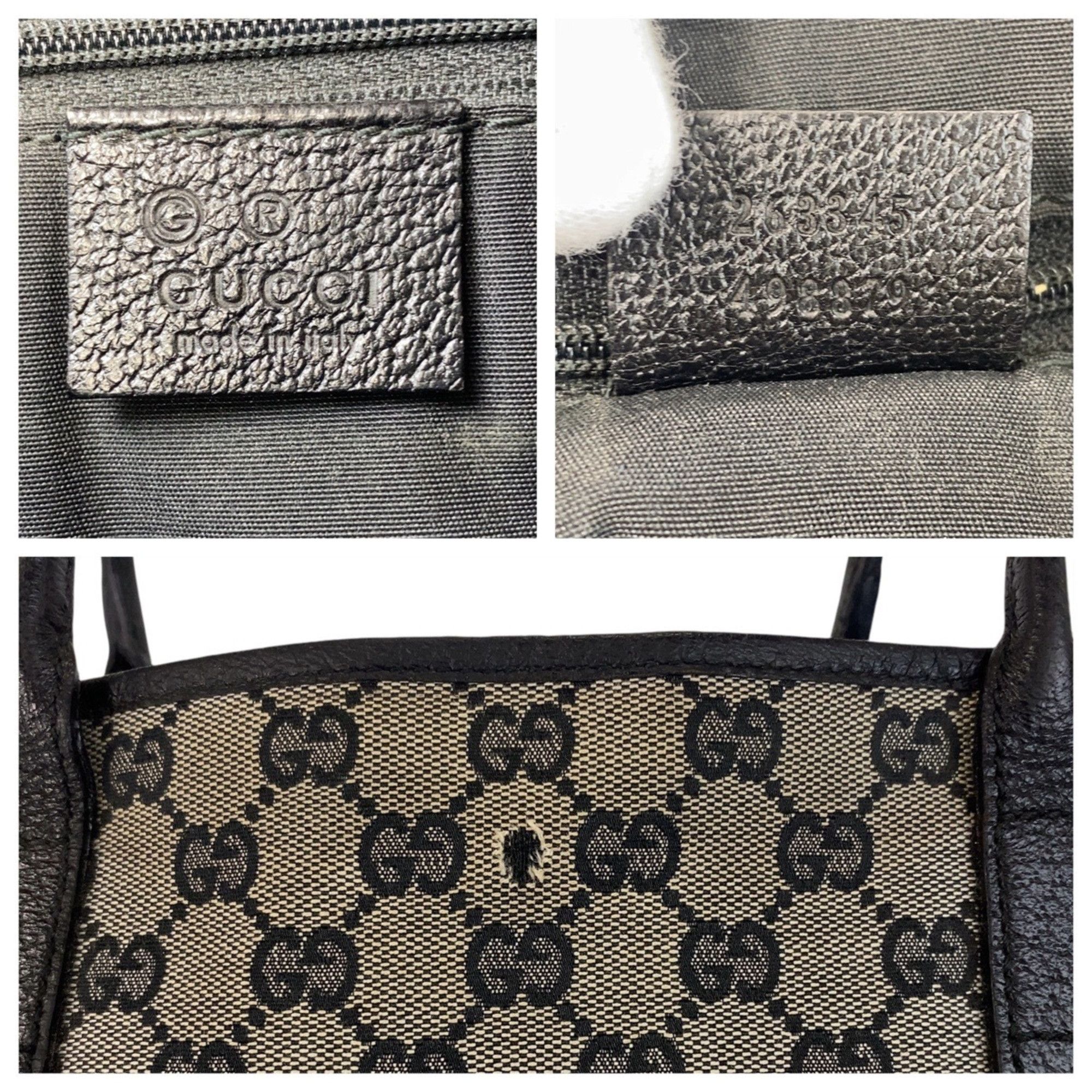 Gucci Gucci GG canvas tote Size ONE SIZE - 7 Thumbnail