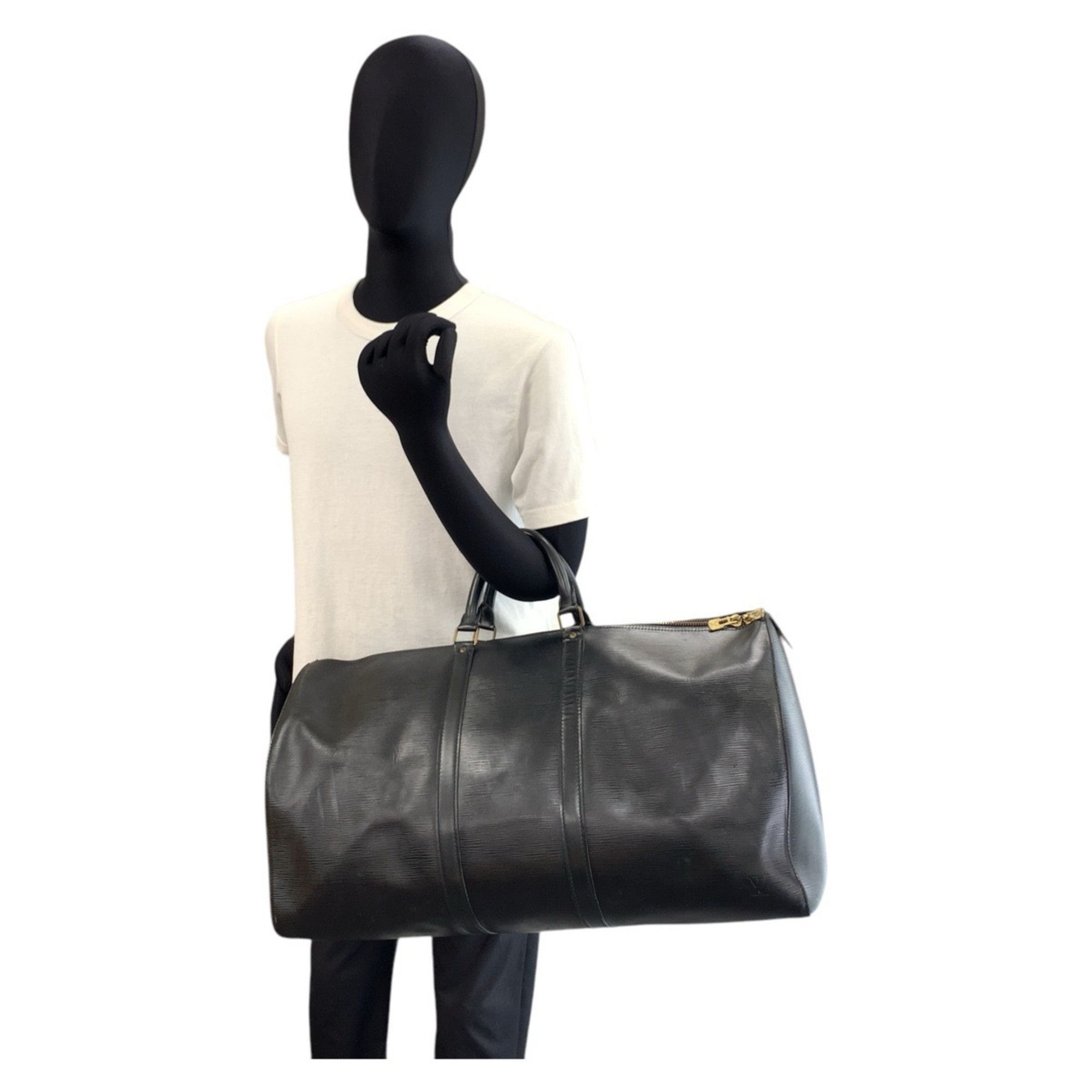 Louis Vuitton Louis Vuitton Keepall 55 travel Size ONE SIZE - 9 Thumbnail