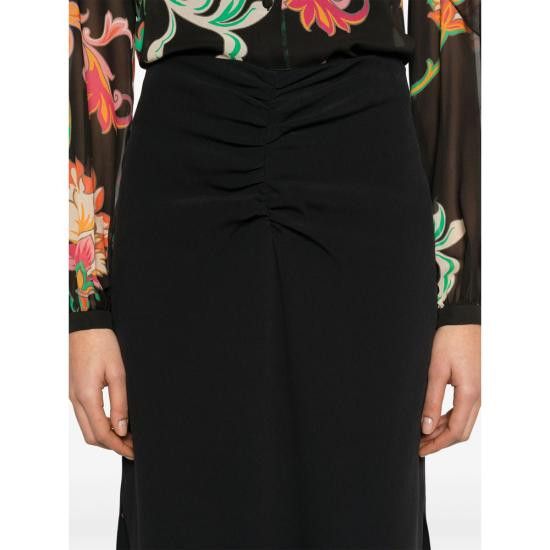 Etro ETRO Women Mid Skirts 99TUDH3 WRFA0124 N0000 BLACK Size 28" / US 6 / IT 42 - 5 Thumbnail