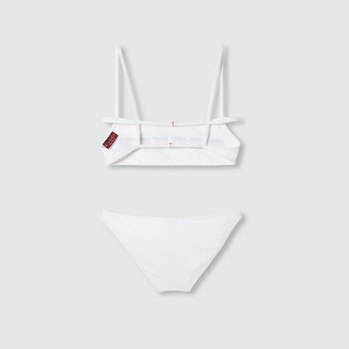 Gucci Gucci Logo Print Stretch Jersey Bikini SIZE S Size ONE SIZE - 2 Thumbnail