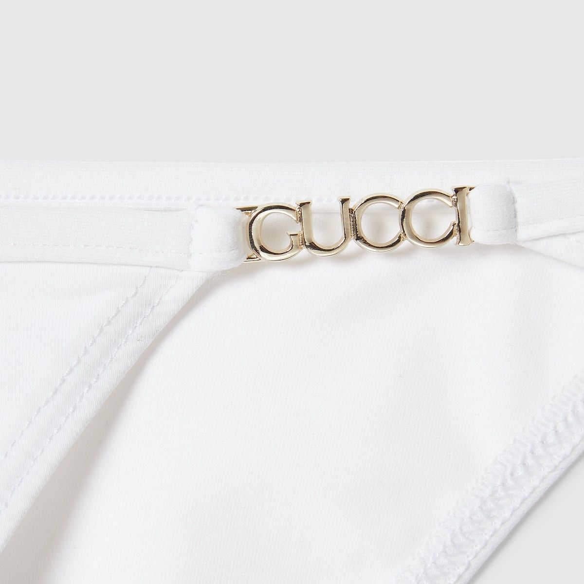 Gucci Gucci Logo Print Stretch Jersey Bikini SIZE L Size ONE SIZE - 5 Thumbnail