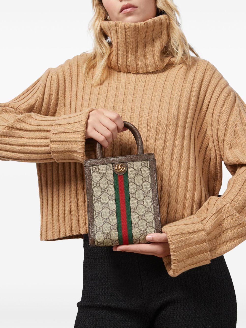 Gucci Gucci Ophidia Super Mini Crossbody Bag Size ONE SIZE - 6 Thumbnail
