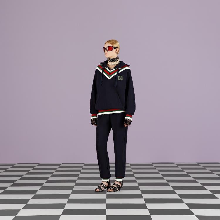 Gucci Gucci Jersey Track Cotton Bottoms SIZE S Size ONE SIZE - 3 Thumbnail