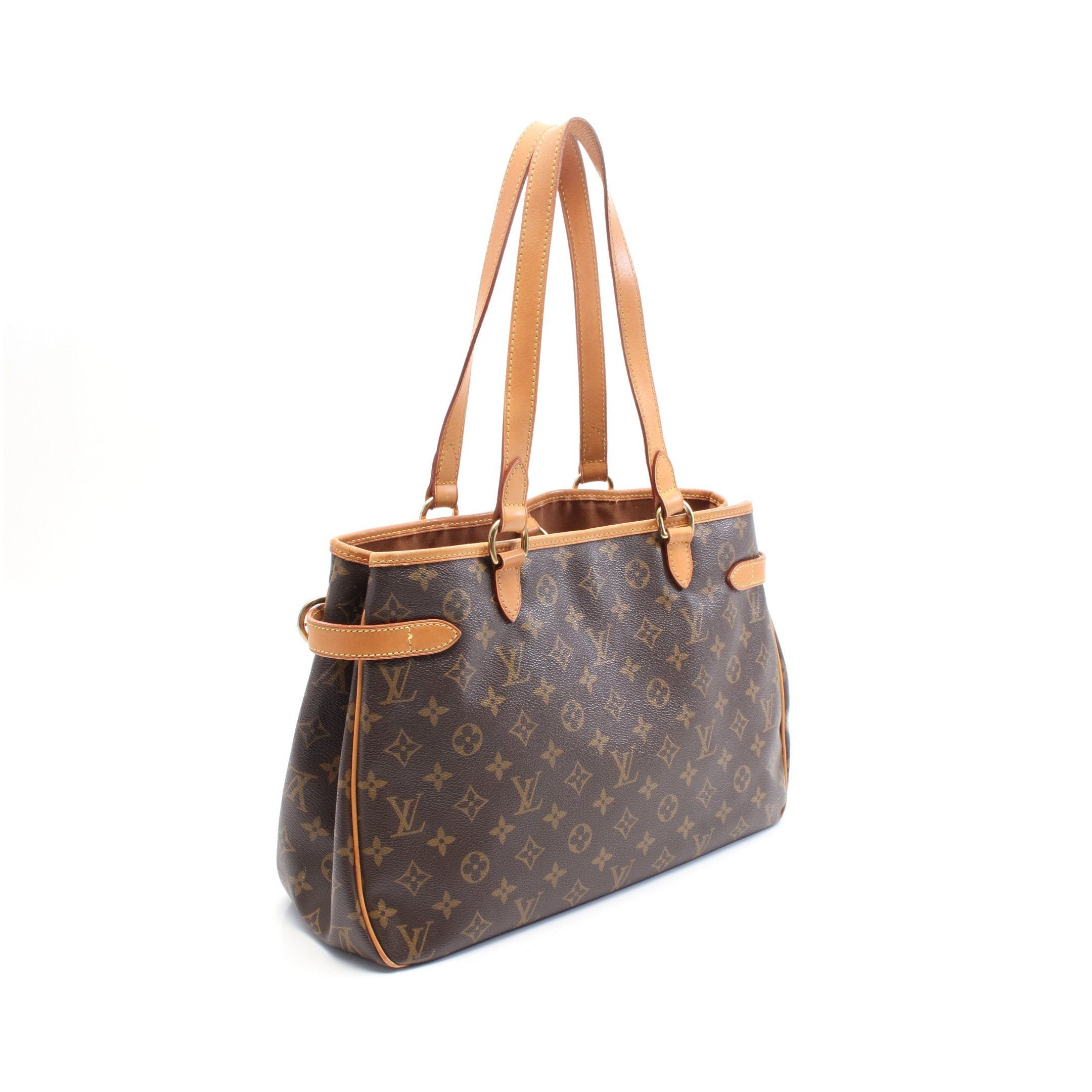 Louis Vuitton Louis Vuitton Batignolles Horizontal Monogram Shoulder Bag Leather Brown Size ONE SIZE - 2 Thumbnail