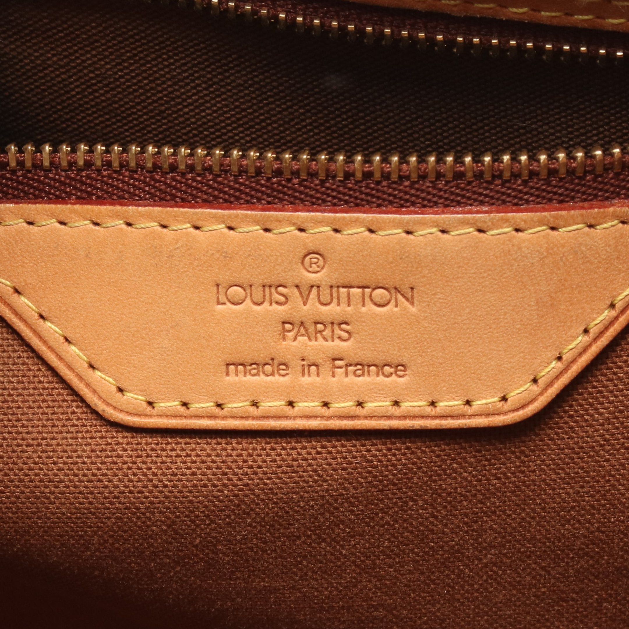 Louis Vuitton Louis Vuitton Batignolles Horizontal Monogram Shoulder Bag Leather Brown Size ONE SIZE - 4 Thumbnail