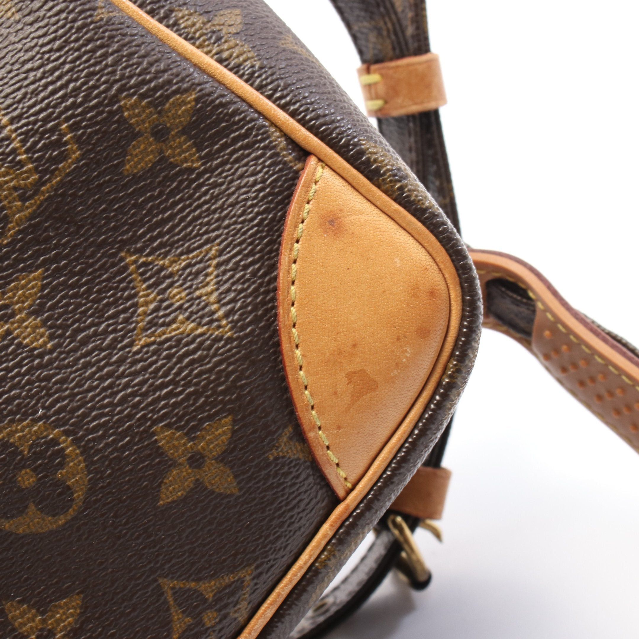 Louis Vuitton Louis Vuitton Amazon Monogram Shoulder Bag Leather Brown Size ONE SIZE - 8 Thumbnail