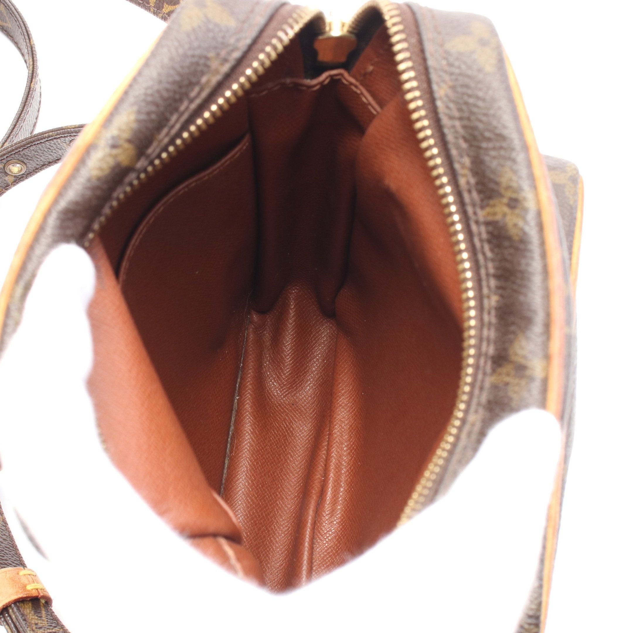 Louis Vuitton Louis Vuitton Amazon Monogram Shoulder Bag Leather Brown Size ONE SIZE - 3 Thumbnail