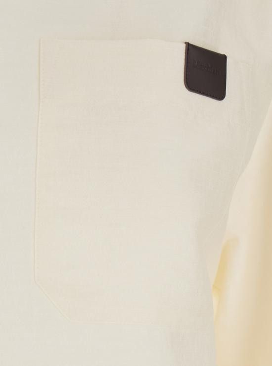 Max Mara MAX MARA Women Shirts 2511191019600001 White Size M / US 6-8 / IT 42-44 - 3 Thumbnail