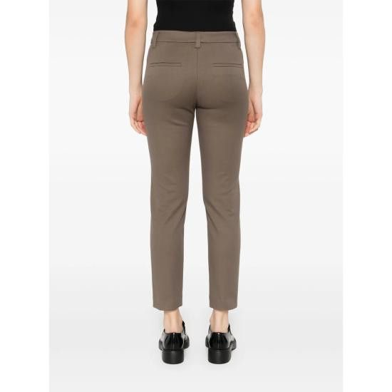 Brunello Cucinelli BRUNELLO CUCINELLI Women Pants MP126P7258 C3981 GREEN Size 30" / US 8 / IT 44 - 2 Thumbnail