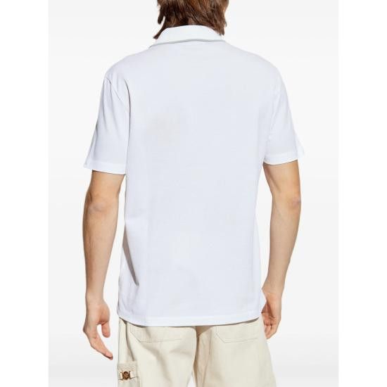 Versace VERSACE Men Polo Shirts 1A14975 1013906 1W000 WHITE Size US XXL / EU 58 / 5 - 5 Thumbnail