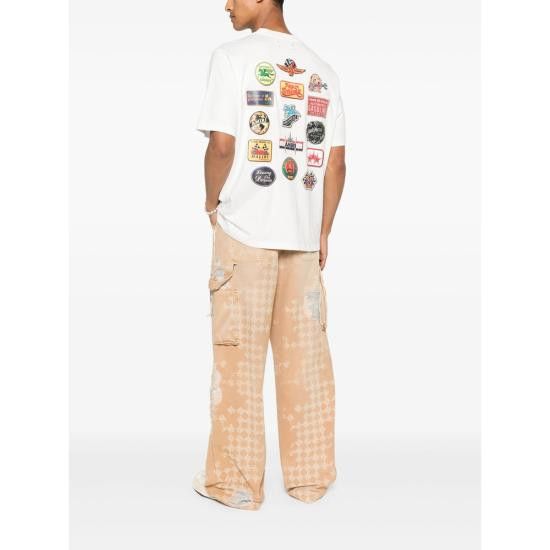 Amiri AMIRI Men T-Shirts AMJYTE1201 IVORY WHITE Size US L / EU 52-54 / 3 - 3 Thumbnail