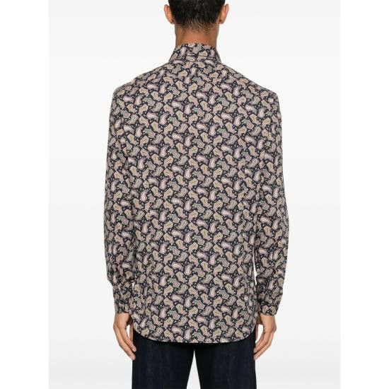 Etro ETRO Men Long Tops 99SA5M4 MRIB0025 X0810 BLUE Size US M / EU 48-50 / 2 - 3 Thumbnail