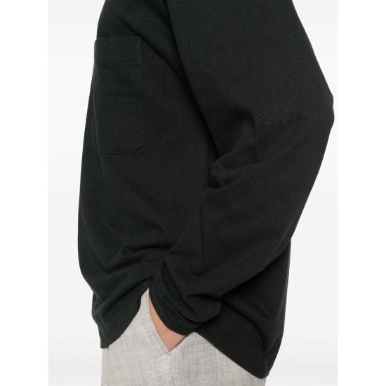 Lemaire LEMAIRE Men T-Shirts TO1340 LJ1010 BK995 BLACK Size US XL / EU 56 / 4 - 3 Thumbnail
