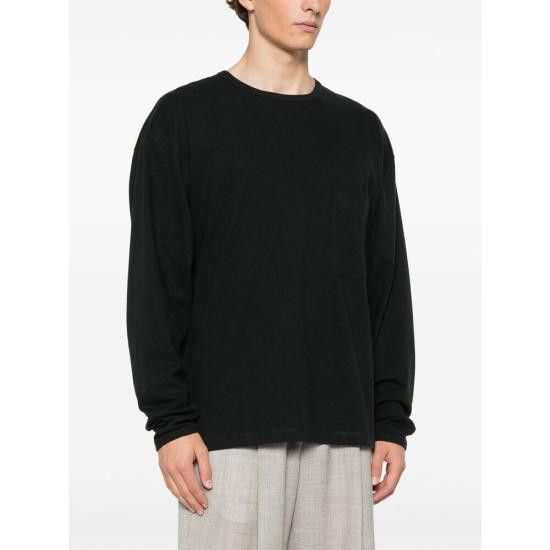 Lemaire LEMAIRE Men T-Shirts TO1340 LJ1010 BK995 BLACK Size US XL / EU 56 / 4 - 5 Thumbnail