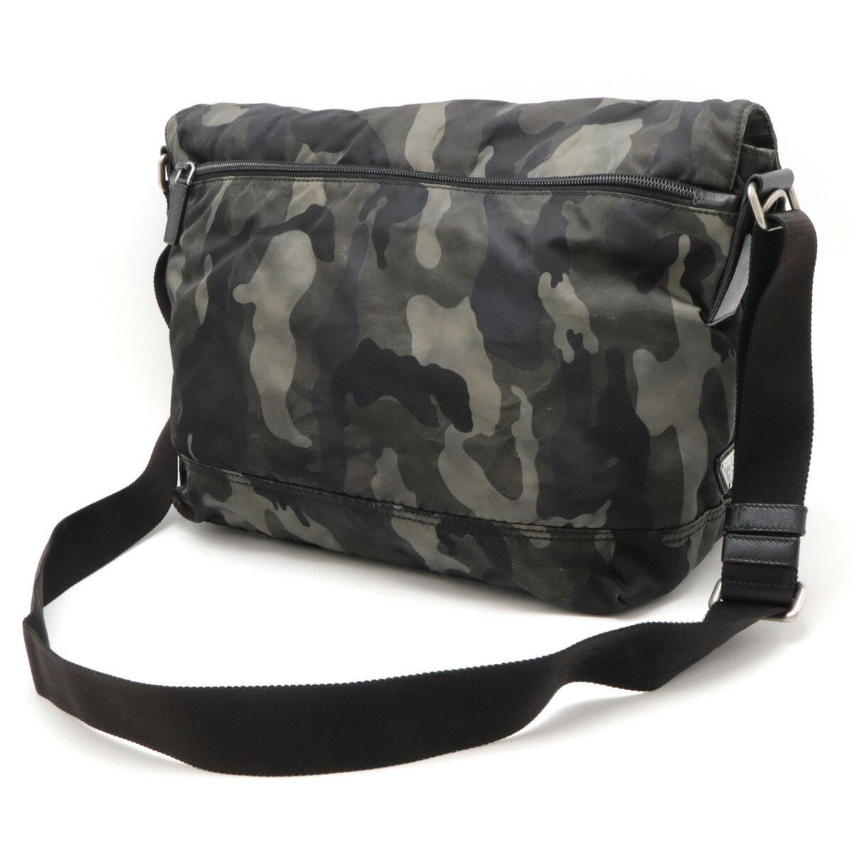 Prada Prada Prada VA0887 Tessuto Camouflage Messenger Bag Others Crossbody Bag VA0887 Size ONE SIZE - 2 Thumbnail