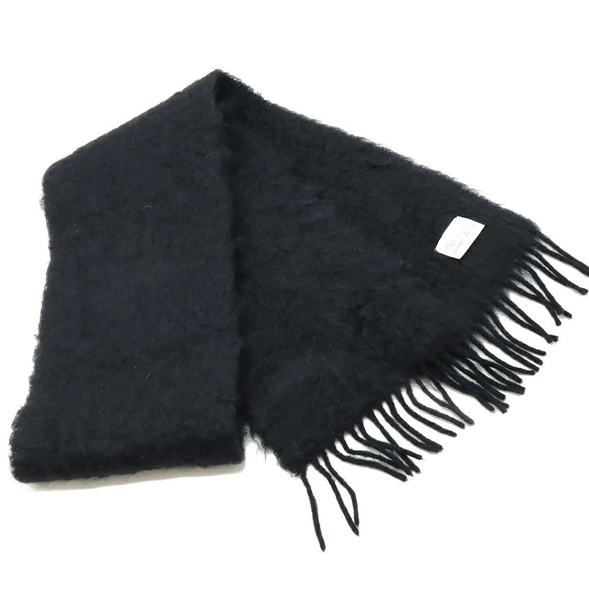 Loewe Loewe Loewe Anagram Mohair Wool Nylon Scarf Natural Material Scarf Size ONE SIZE - 3 Thumbnail