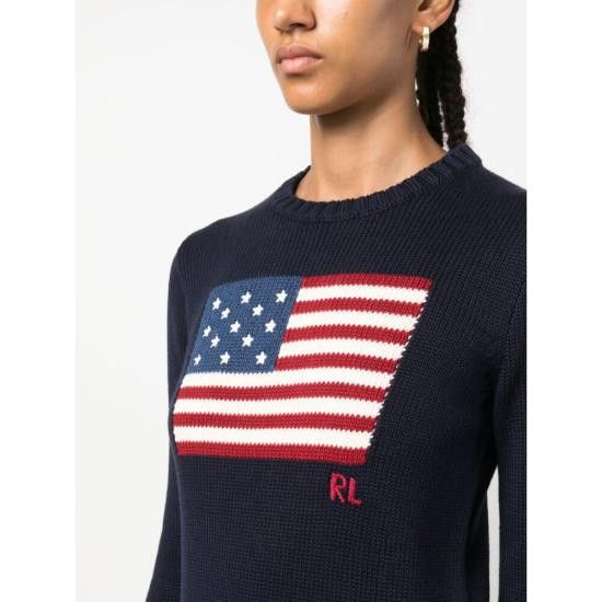Ralph Lauren RALPH LAUREN Women Jackets 211896939001 NAVY BLUE Size L / US 10 / IT 46 - 5 Thumbnail