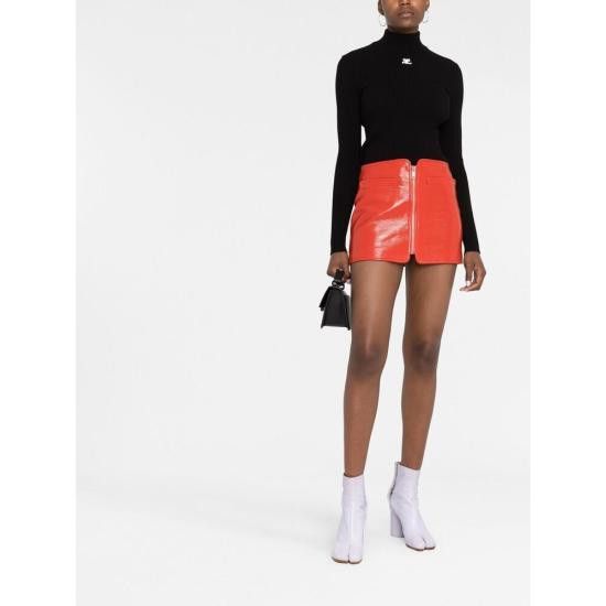 Courreges COURREGES Women Jackets PERMPU022FI 0001 9999 BLACK Size XS / US 0-2 / IT 36-38 - 5 Thumbnail
