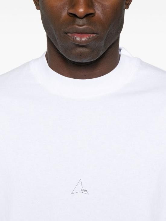 ROA ROA Men T-Shirts RBMW0254JY22 WTH0001 White Size US M / EU 48-50 / 2 - 4 Thumbnail