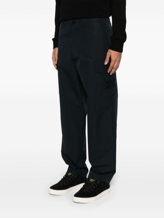 Stone Island STONE ISLAND Men Straight Pants 3100008S00F1 V0020 Blue Size US 33 - 2 Thumbnail